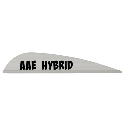ARIZONA ARCHERY Hybrid 26 White Arrow Vanes | 50 Pack for sale at KYGUNCO.