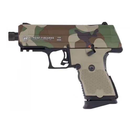HI-POINT YC9 9mm 3.93" 10rd - Woodland Camo for sale at KYGUNCO.