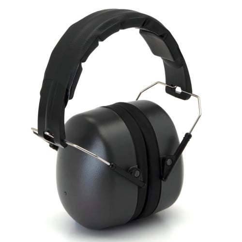 PYRAMEX Passive Gray Earmuff - NRR 27db for sale at KYGUNCO.