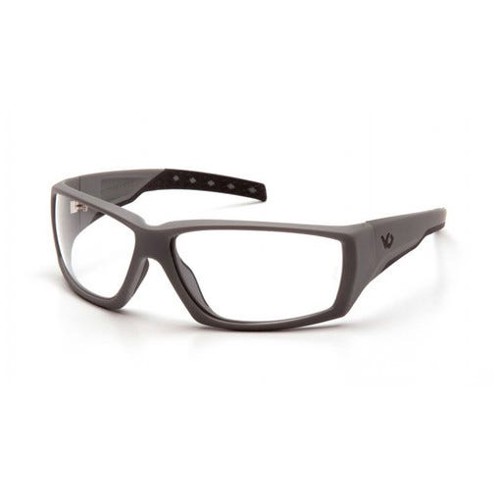 PYRAMEX Overwatch Urban Gray Frame/Clear Anti-Fog Lens for sale at KYGUNCO.