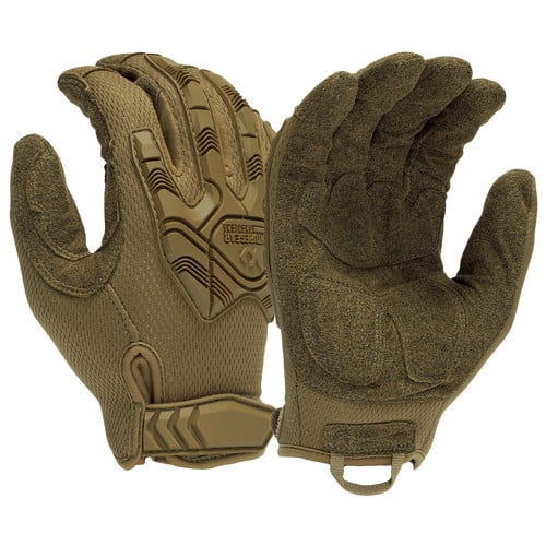 PYRAMEX VG Tactical Heavy Duty Impact Operator H&L Tan Lg for sale at KYGUNCO.