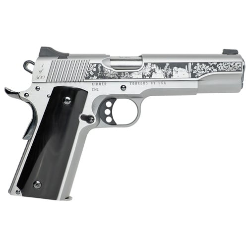 CNC FIREARMS Kimber 1911 Western Spirit 45 ACP 5" 7rd - Stainless Engraved for sale at KYGUNCO.