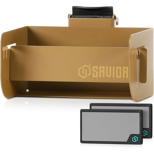 SAVIOR EQUIPMENT Univ Mag Rack for Slate Wall Rack 5.9" RAL8000 Tan for sale at KYGUNCO.