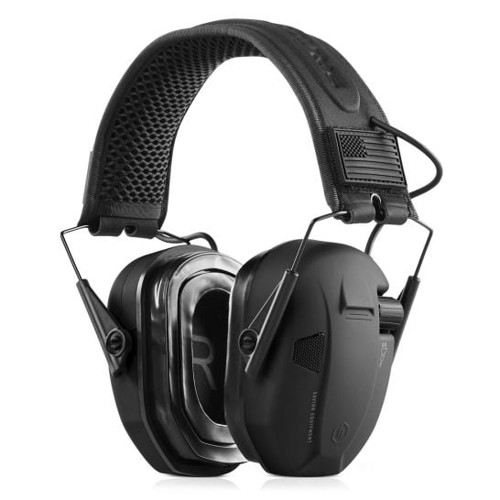 SAVIOR EQUIPMENT Apollo Electronic Earmuffs 24dB NRR Obsidian Black for sale at KYGUNCO.