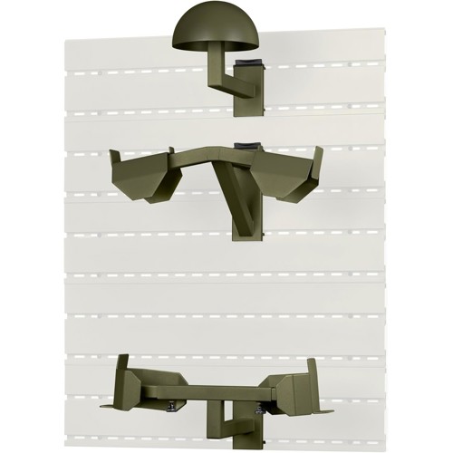 SAVIOR EQUIPMENT Vest Plate Carrier Rack/Slate Wall Rack OD Green for sale at KYGUNCO.
