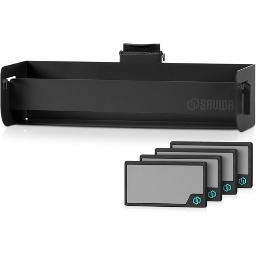 SAVIOR EQUIPMENT Univ Mag Rack for Slate Wall Rack 12.1" ObsidinBlk for sale at KYGUNCO.