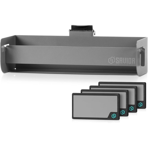 SAVIOR EQUIPMENT Univ Mag Rack for Slate Wall Rack 12.1" SW Gray for sale at KYGUNCO.