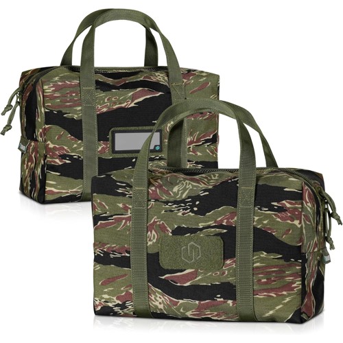 SAVIOR EQUIPMENT 1000D Camo Mini Hauler Duffle Bag Tiger Stripe for sale at KYGUNCO.