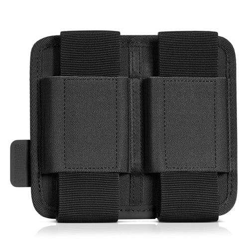 SAVIOR EQUIPMENT 2-Slots AR15/AK47 Mag Holder Obsidian Black for sale at KYGUNCO.