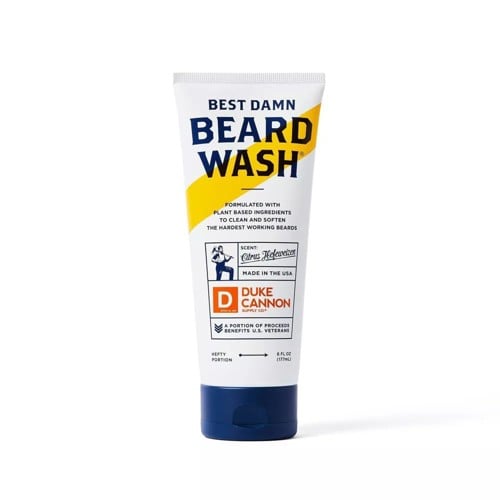 DUKE CANNON Best Damn Beard Wash 6oz for sale at KYGUNCO.