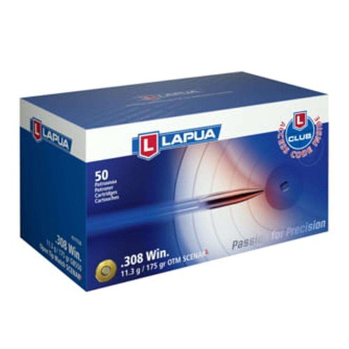 LAPUA AMMO 308 Winchester 175gr Scenar-L OTM 50rd for sale at KYGUNCO.