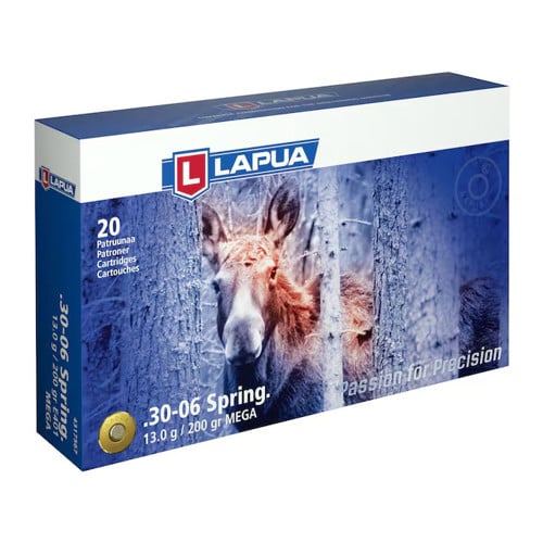 LAPUA AMMO 30-06 Springfield 200gr Mega Soft Point 20rd for sale at KYGUNCO.