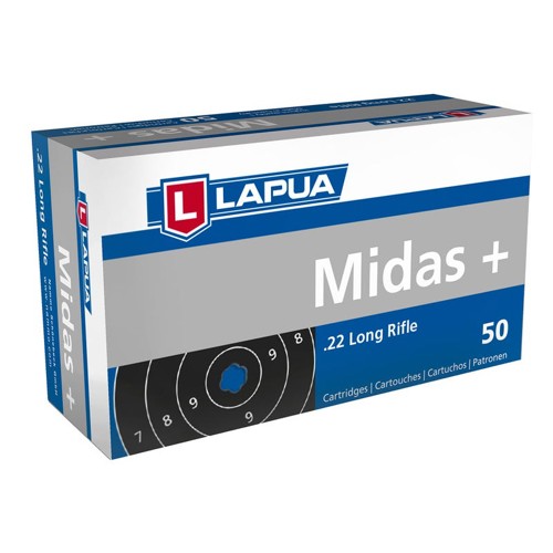 LAPUA AMMO 22 LR Midas - 50rd for sale at KYGUNCO.