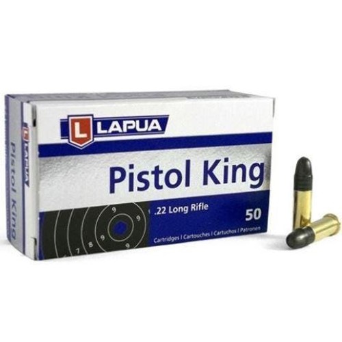LAPUA AMMO 22 LR Pistol King - 50rd for sale at KYGUNCO.
