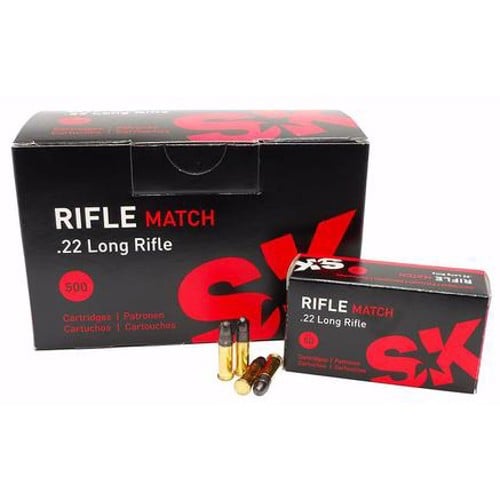 SK AMMO 22 LR Rifle Match 50rd