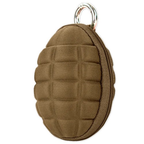 CONDOR OUTDOOR Grenade Key Chain Pouch Coyote Brown for sale at KYGUNCO.