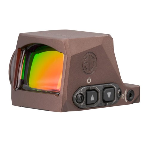 SIG SAUER Romeo-X Reflex Sight Compact Circle Dot FDE for sale at KYGUNCO.