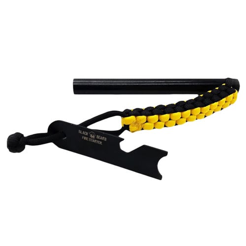 BLACK BEARD FIRE Ferro Rod for sale at KYGUNCO.
