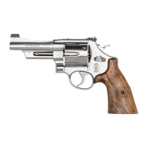 SMITH & WESSON Model 629 Mountain Gun 44 Mag/44 Spl 4" 6rd - Stainless & TWG Walnut