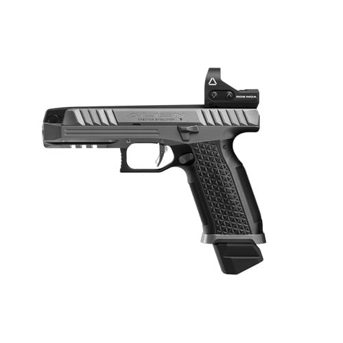 LAUGO ARMS Alien Creator Evolution Optic Kit 9mm 4.8" 10rd - Black & Grey for sale at KYGUNCO.