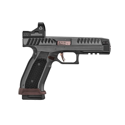 LAUGO ARMS Alien 9mm 4.8" 17rd - Black & Rose Gold for sale at KYGUNCO.