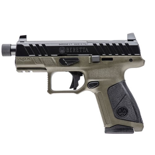 BERETTA APX-A1 Compact Tactical 9mm 4.2" 17rd - FDE & Black for sale at KYGUNCO.