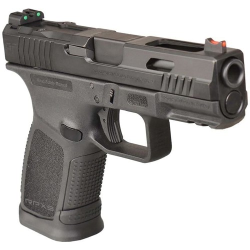 GFORCE ARMS RPX9 Exodus 9mm 4" 15rd Window Cut Slide - Black