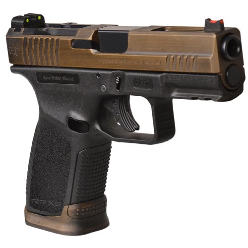 GFORCE RPX3C9 Exodus Window Cut 9mm 4" 15rd - Bronze & Black
