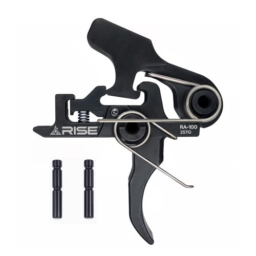 RISE ARMAMENT RA100 Trigger Black Nitride Curved for sale at KYGUNCO.