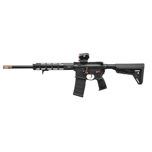 SIG SAUER M400 5.56 NATO 16" 30rd - Rose Gold w/ Romeo5 Gen II Optic for sale at KYGUNCO.