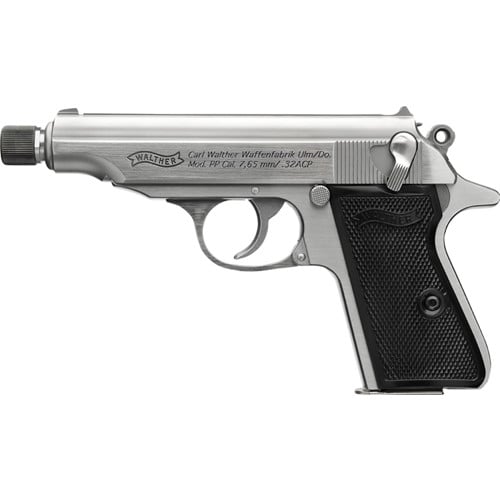WALTHER ARMS PP 32 ACP 3.90" 8rd - Stainless for sale at KYGUNCO.