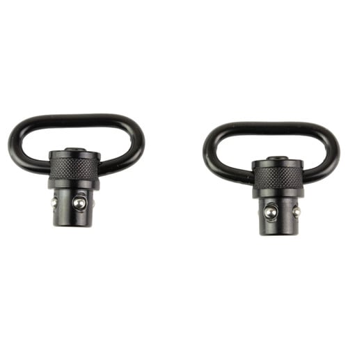 QUAKE HUNTING Claw QD Flush Cup Swivel 2 Pack Steel Black for sale at KYGUNCO.