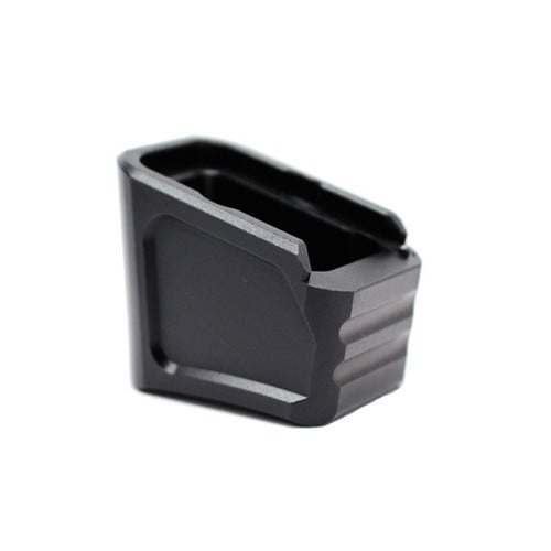 TYRANT CNC +6/5 Mag Ext Black Fits Glock 17/19X/22/34/35/45 for sale at KYGUNCO.