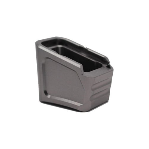 TYRANT CNC +6/5 Mag Ext Black Fits Glock 17/19X/22/34/35/45 for sale at KYGUNCO.