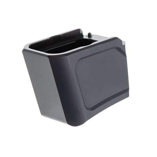 TYRANT CNC +5/4 Mag Extension Black Fits Glock 19/23/26 for sale at KYGUNCO.