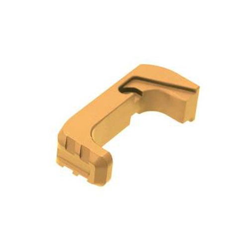 TYRANT CNC Ext Mag Release Black Fits Glock 17/19/22 Gen 4/5 for sale at KYGUNCO.