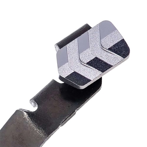 TYRANT CNC Ext Slide Release Fits Glock 42/43/43X/48 PVD Gray for sale at KYGUNCO.