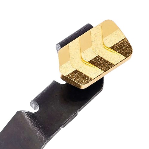 TYRANT CNC Ext Slide Release Fits Glock 42/43/43X/48 PVD Gold for sale at KYGUNCO.