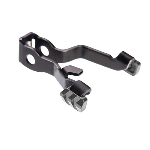 TYRANT CNC Ext Slide Release Fits Glock 17/19 Gen5 PVD Gray for sale at KYGUNCO.
