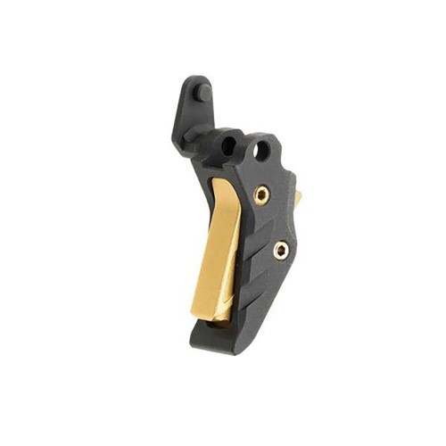 TYRANT CNC Intellifire Trigger ShoeOnly Blk Body w/Gold Blade for sale at KYGUNCO.