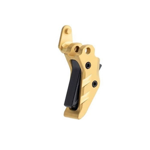 TYRANT CNC Intellifire Trigger ShoeOnly Gold Body w/Blk Blade for sale at KYGUNCO.