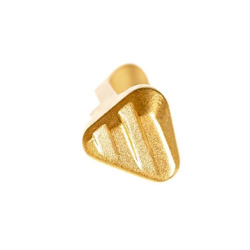 TYRANT CNC Extended Magazine Release Sig P365 PVD Gold for sale at KYGUNCO.