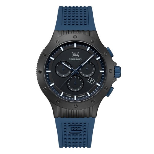 Glock Watches GW-27-2-24 Swiss Movement Black & Blue for sale at KYGUNCO.