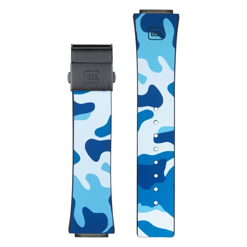GLOCK WATCHES GB-PU-CAMONAVY-BC-24 Strap for sale at KYGUNCO.