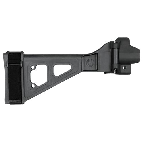 SB TACTICAL SBT5-22 Side Folding Brace Black SBT Logo Complete for sale at KYGUNCO.