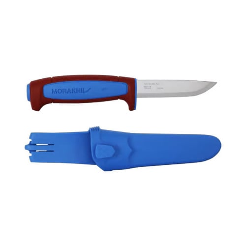MORAKNIV Mora Basic 511 3.5" Drop Point Fixed Blade Knife | Military Green w/ Plastic Sheath for sale at KYGUNCO.