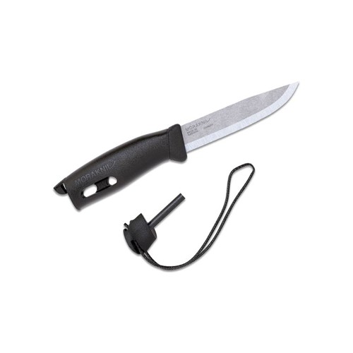 MORAKNIV Mora Basic 511 3.5" Drop Point Fixed Blade Knife | Military Green w/ Plastic Sheath for sale at KYGUNCO.