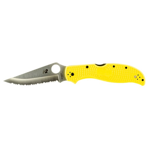 SPYDERCO Stretch 2 XL Salt Yellow Lightweight for sale at KYGUNCO.