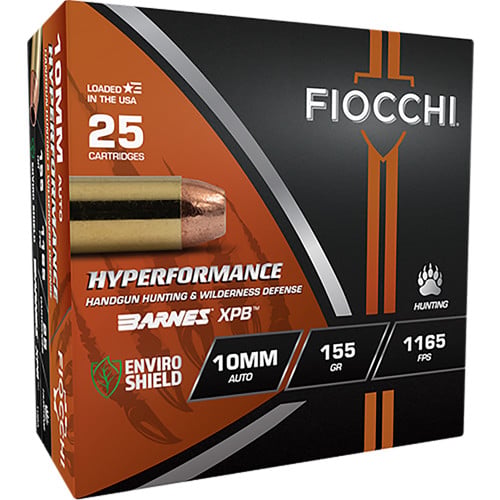 FIOCCHI 10mm Auto Hyperformance Hunt 155Gr XPB 25rd for sale at KYGUNCO.