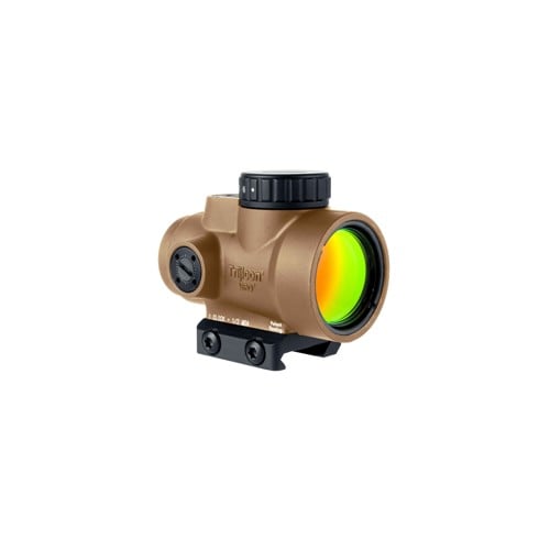 TRIJICON MRO SD 1x25 Red Dot Adj LED 2.0 MOA Coyote Low Mnt for sale at KYGUNCO.